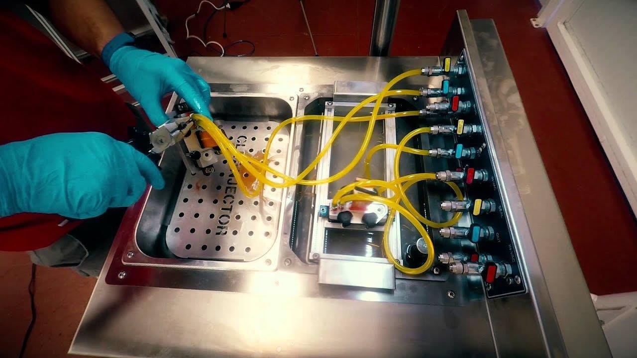 Cleanjector — przygotowanie głowicy